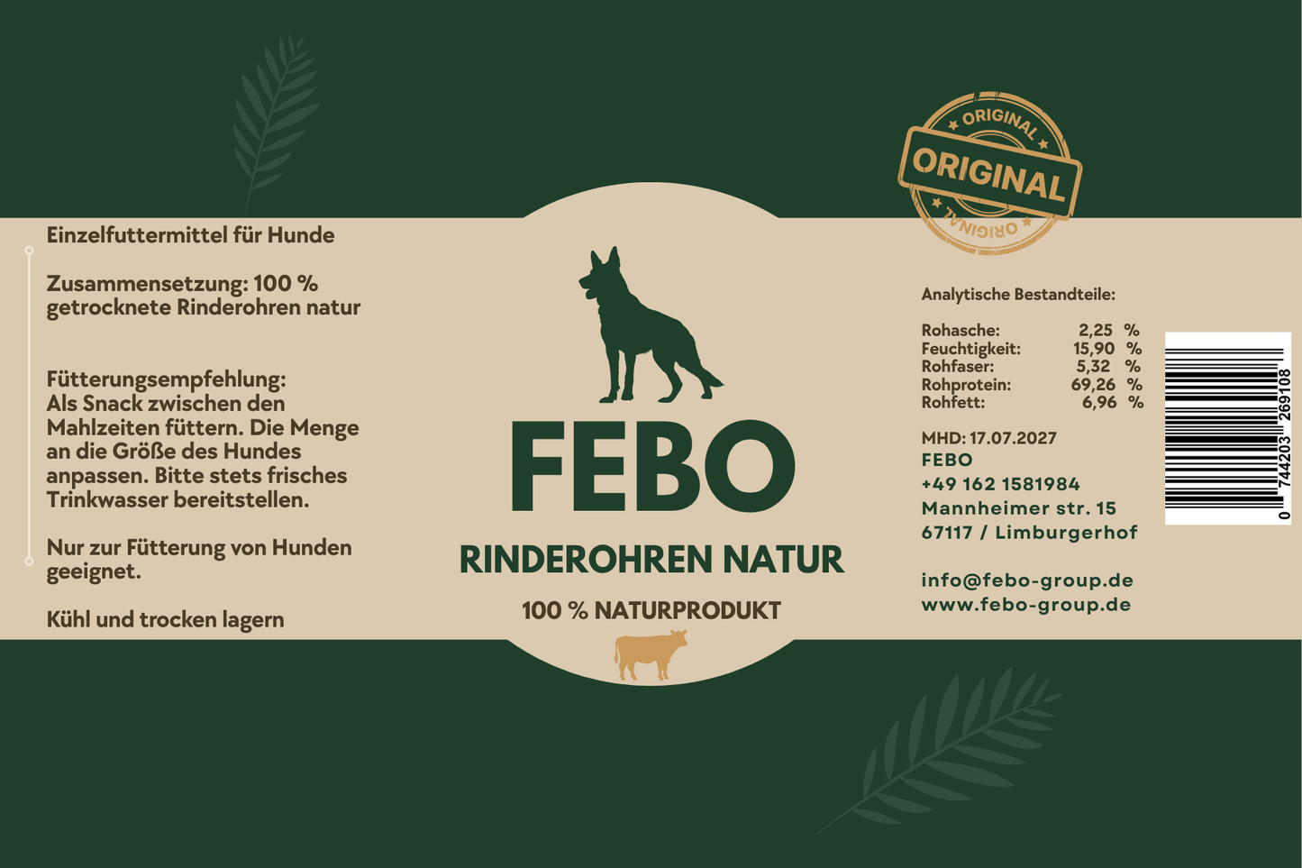 RINDEROHREN NATUR