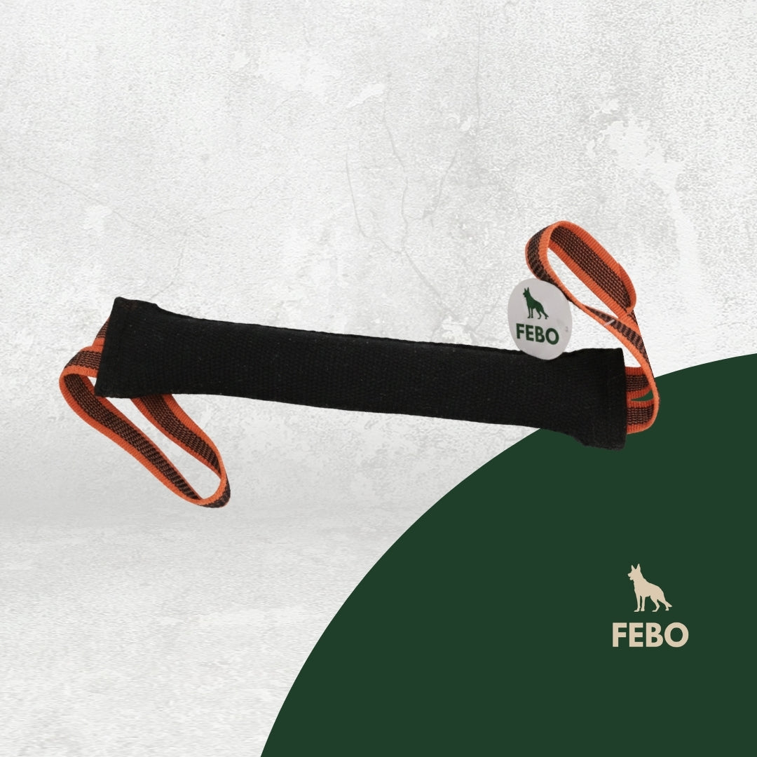 Zerrspielzeug für Hunde mit zwei Griffen dünn