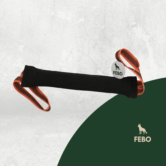 Zerrspielzeug für Hunde mit zwei Griffen dünn