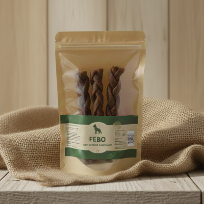 GEFLOCHTENE KAMELHAUT