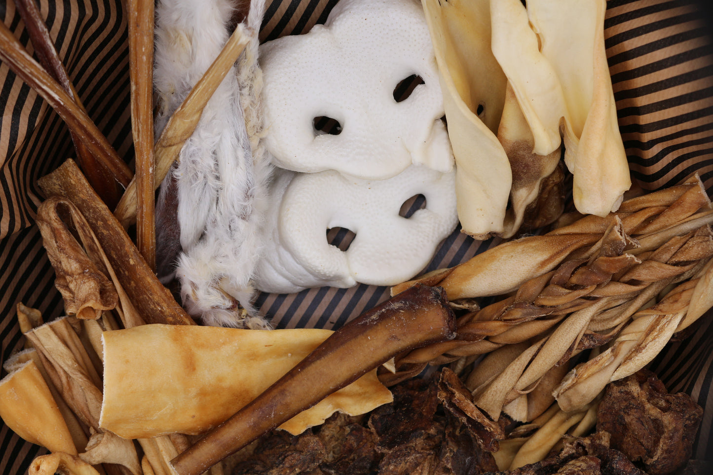 Kaubox für mittel und kleinen Hunde