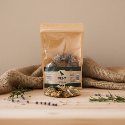 Getrockneter Fischhaut-Donut