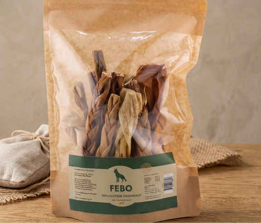 Getrocknete Geflochtene Ziegenhaut