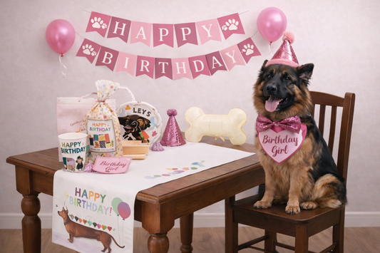 Geburtstagsset für Hündinnen – Exklusive (16-teilig)