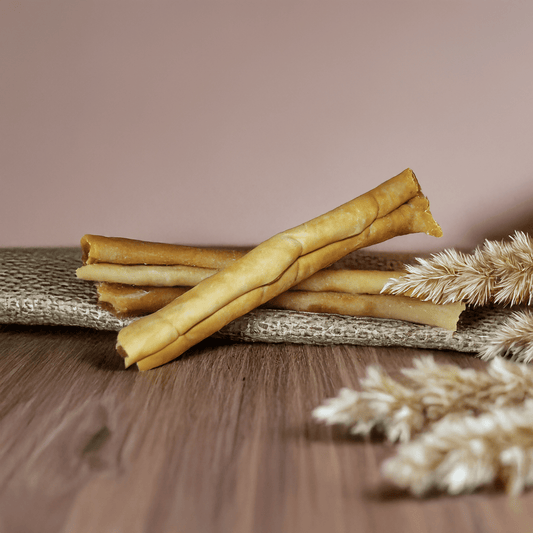 Getrocknete Pferdehautrolle